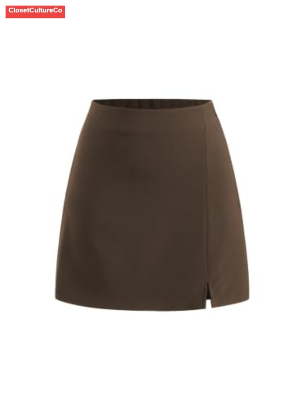 High Waist Split Mini Skirt Bodycon A Line Party Basic